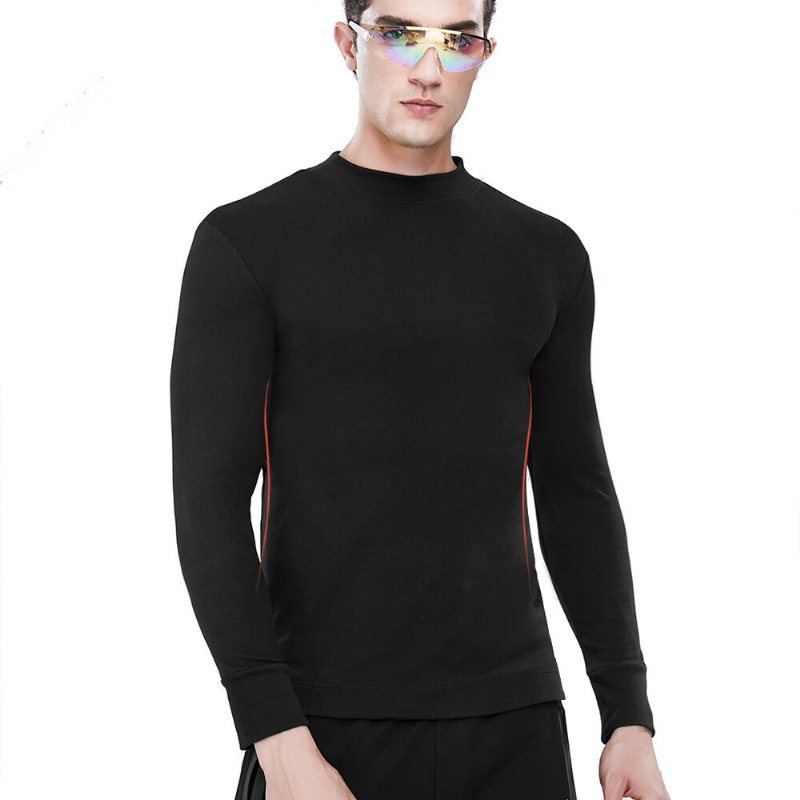 Supield Herr Aerogel Semi-high Neck Warm Top Fuktabsorberande Höst Vinterkläder Långärmade Thermal Underwear Från Xiaomi Youpin