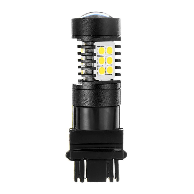 T20 Led-lampa 7443/3157 Smd3030 Vit/gul/röd Motorcykel Bil Bilar Ljus