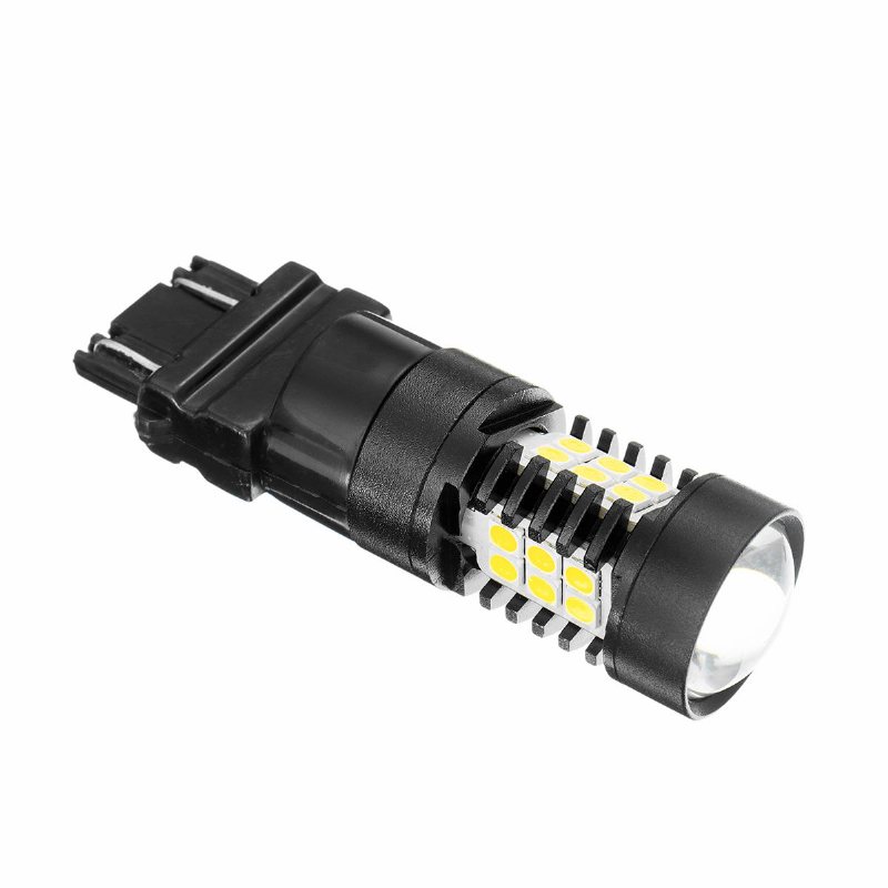 T20 Led-lampa 7443/3157 Smd3030 Vit/gul/röd Motorcykel Bil Bilar Ljus