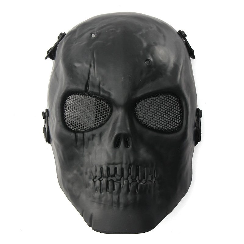 Tactical Airsoft Full Face Protective Skull Mask Paintball Cs War Game