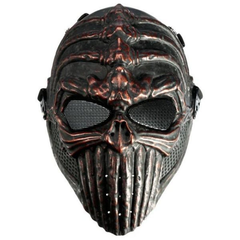 Tactical Military Skull Skeleton Full Mask För Halloween-kostympartymasker