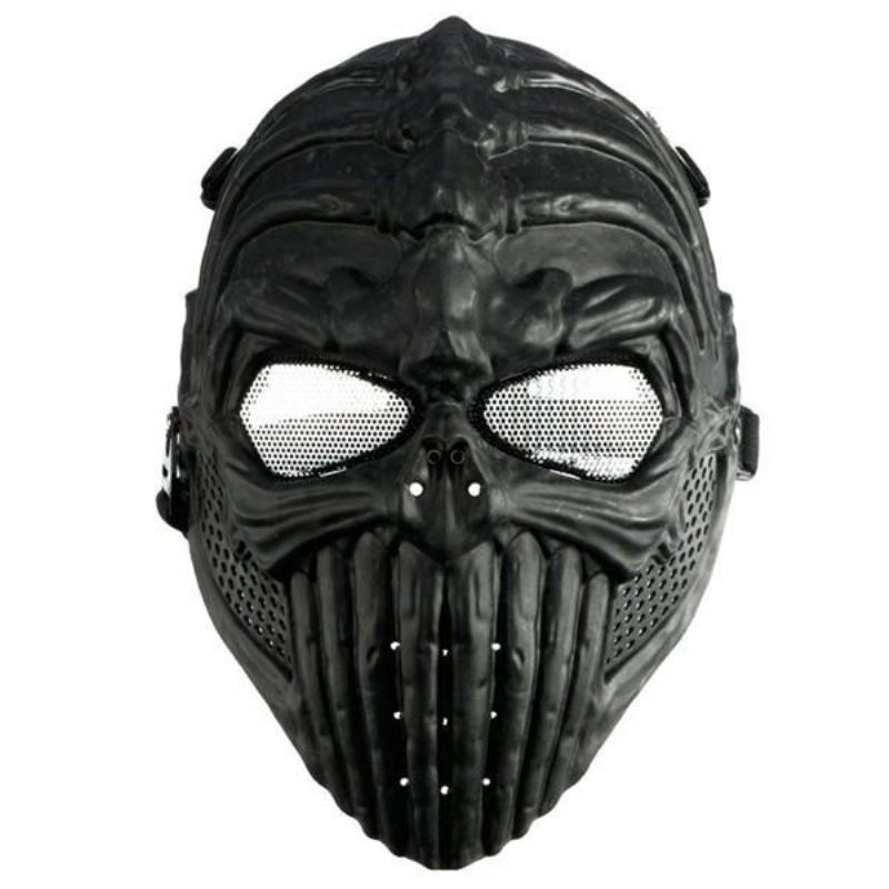 Tactical Military Skull Skeleton Full Mask För Halloween-kostympartymasker