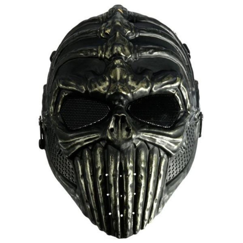 Tactical Military Skull Skeleton Full Mask För Halloween-kostympartymasker