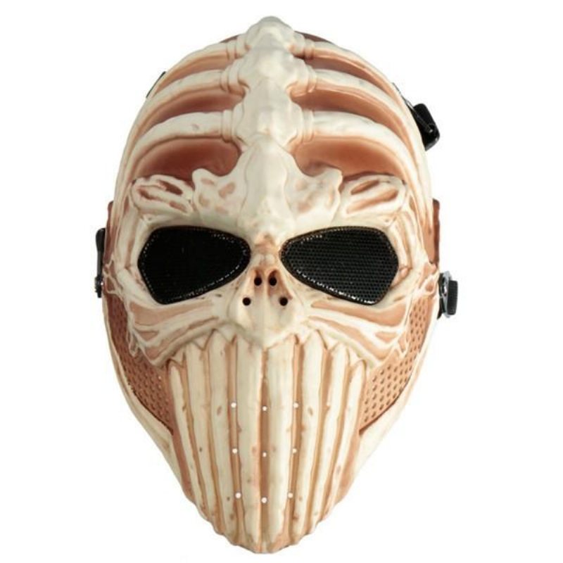 Tactical Military Skull Skeleton Full Mask För Halloween-kostympartymasker