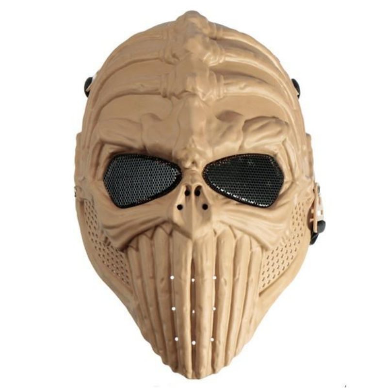 Tactical Military Skull Skeleton Full Mask För Halloween-kostympartymasker