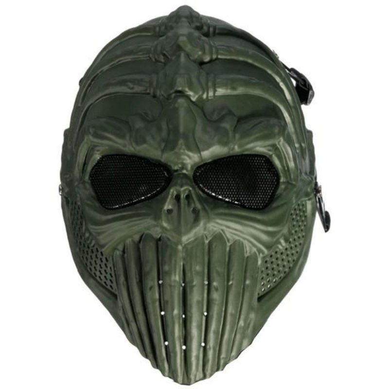 Tactical Military Skull Skeleton Full Mask För Halloween-kostympartymasker