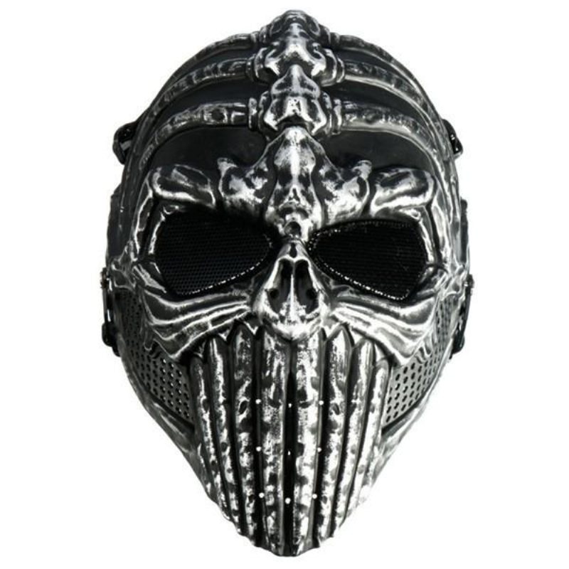 Tactical Military Skull Skeleton Full Mask För Halloween-kostympartymasker