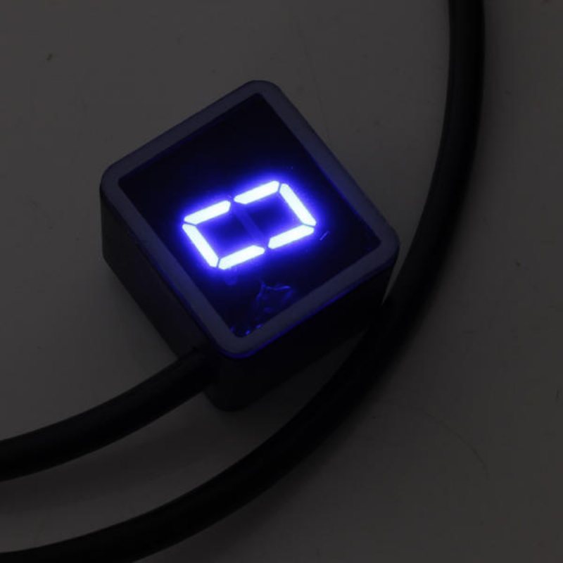 Universal Motorcykel Led Display Digital Indikator Shift Level Sensor