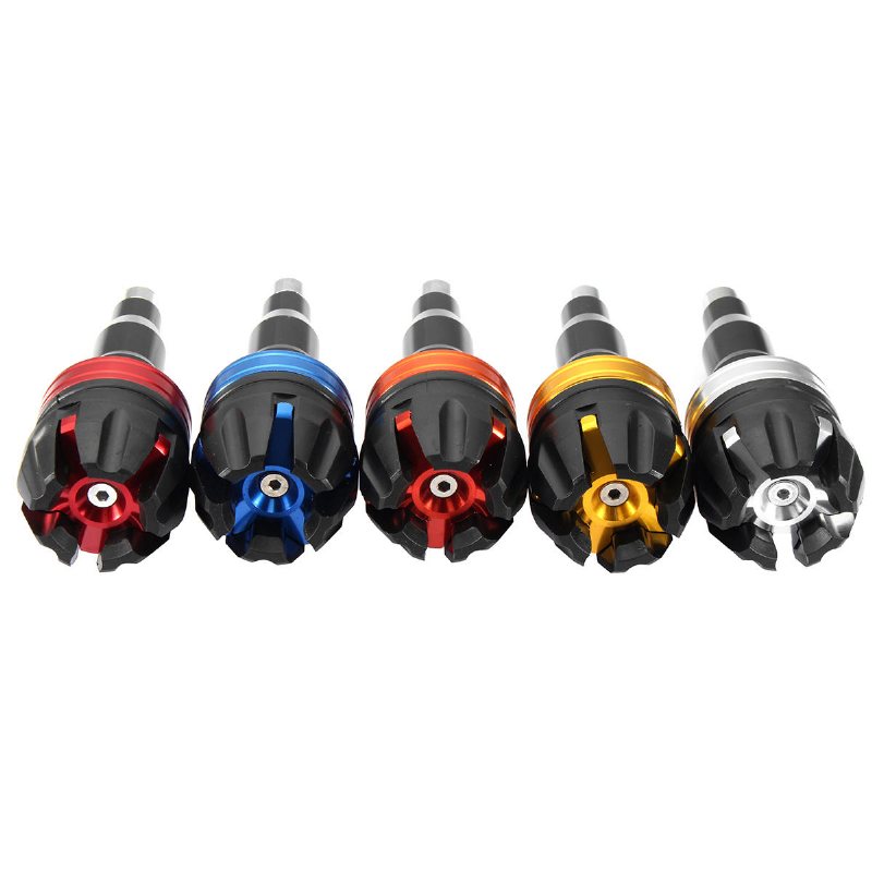 Universal Motorcykel Ram Slider Fallskydd Anti Crash Caps 5-color