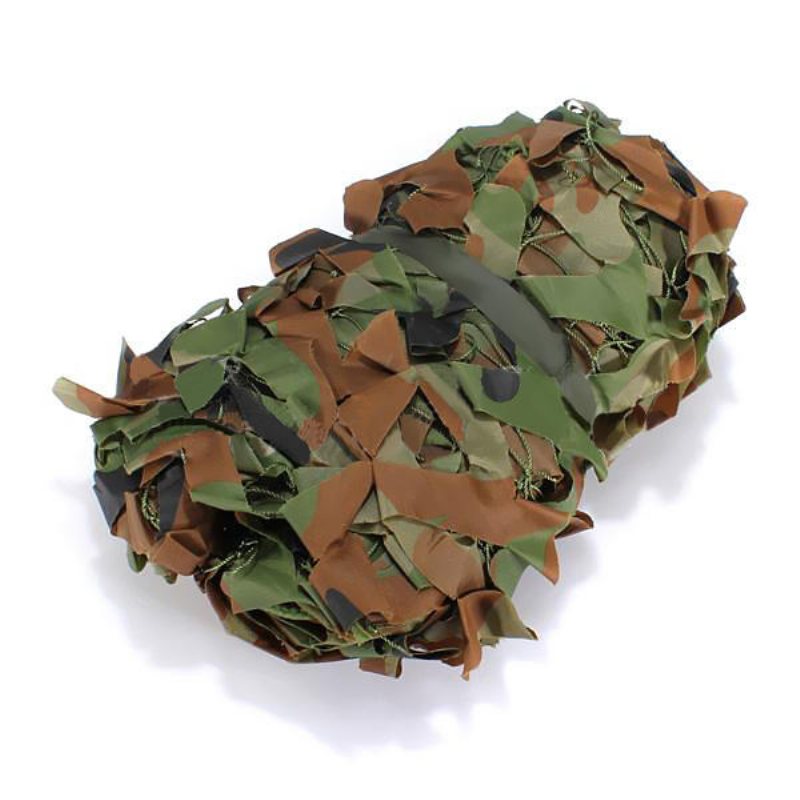 Woodland Camouflage Camo Cover Net Hide Army Jaktnät