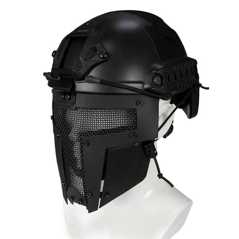 Wosport Ma-96 Outdoor Iron Warrior Jakt Taktisk Ansiktsmask Stålnät