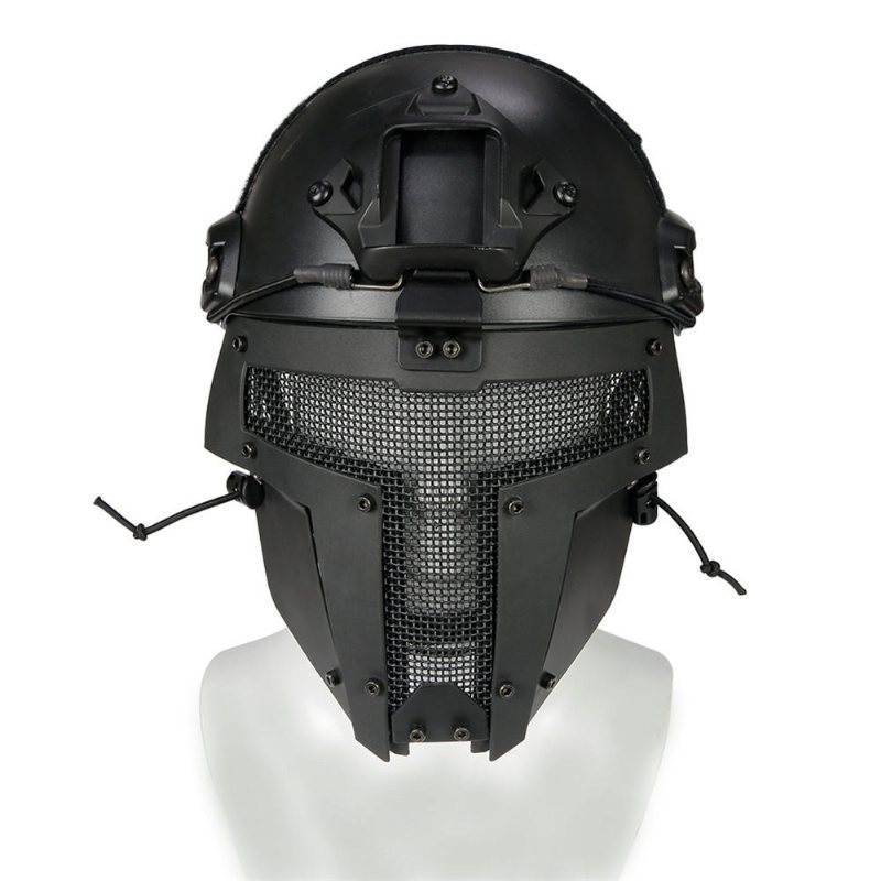 Wosport Ma-96 Outdoor Iron Warrior Jakt Taktisk Ansiktsmask Stålnät