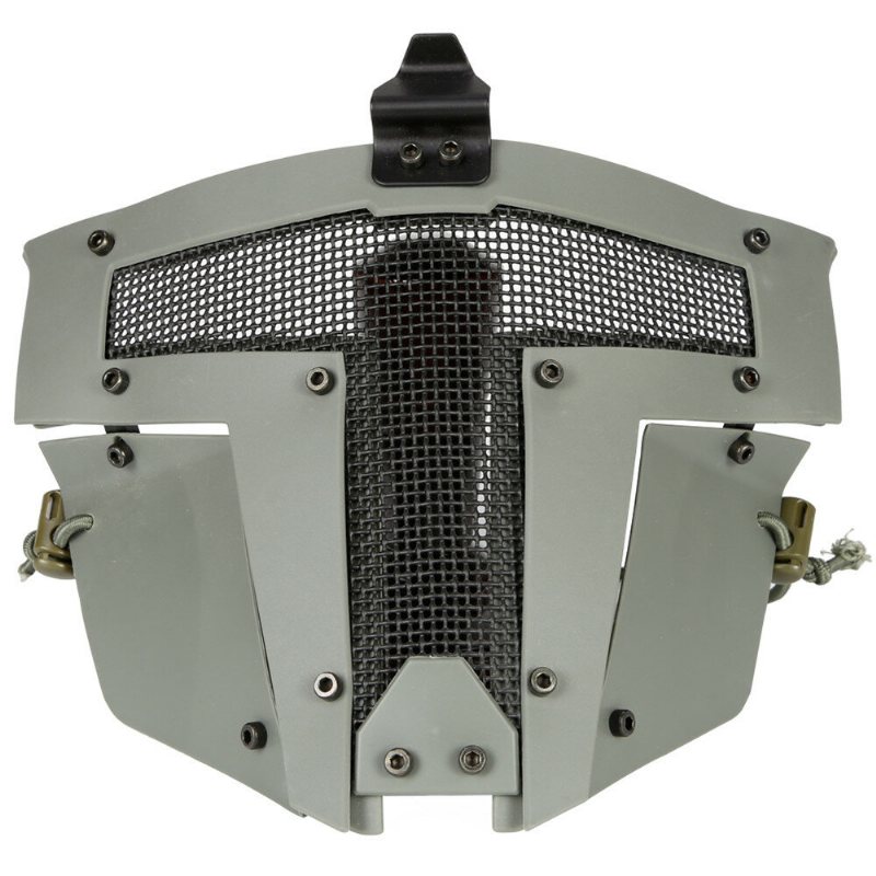 Wosport Ma-96 Outdoor Iron Warrior Jakt Taktisk Ansiktsmask Stålnät