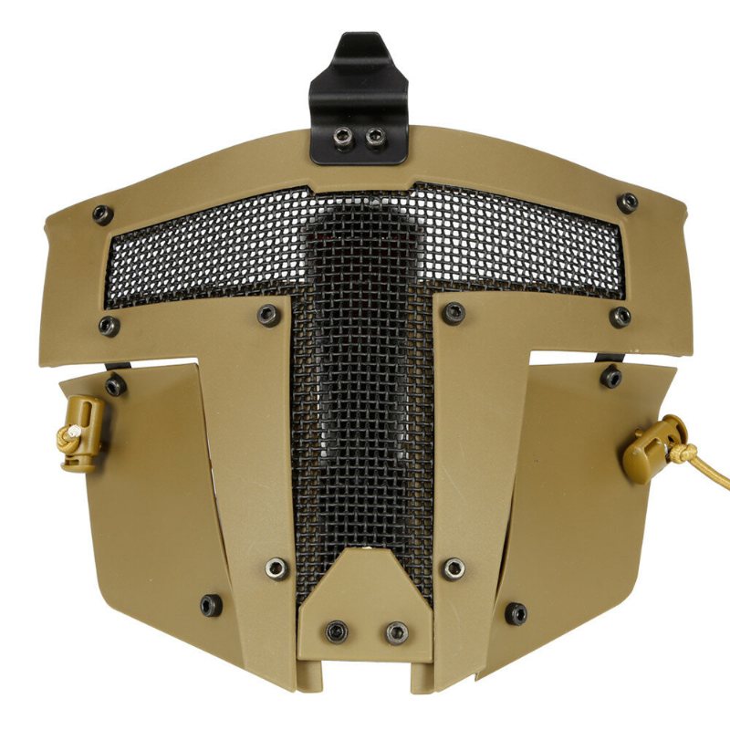 Wosport Ma-96 Outdoor Iron Warrior Jakt Taktisk Ansiktsmask Stålnät