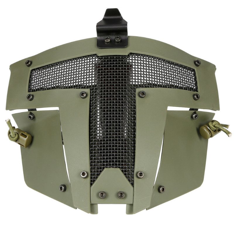 Wosport Ma-96 Outdoor Iron Warrior Jakt Taktisk Ansiktsmask Stålnät