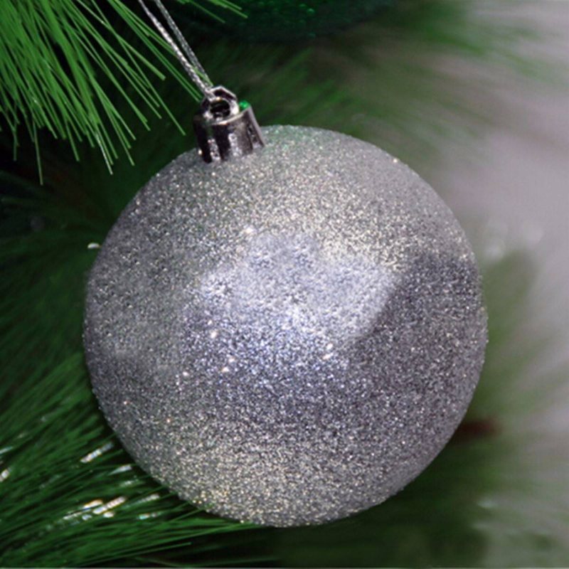 12st 10cm Jul Xmas Tree Hanging Ball Daubles Julgransdekoration