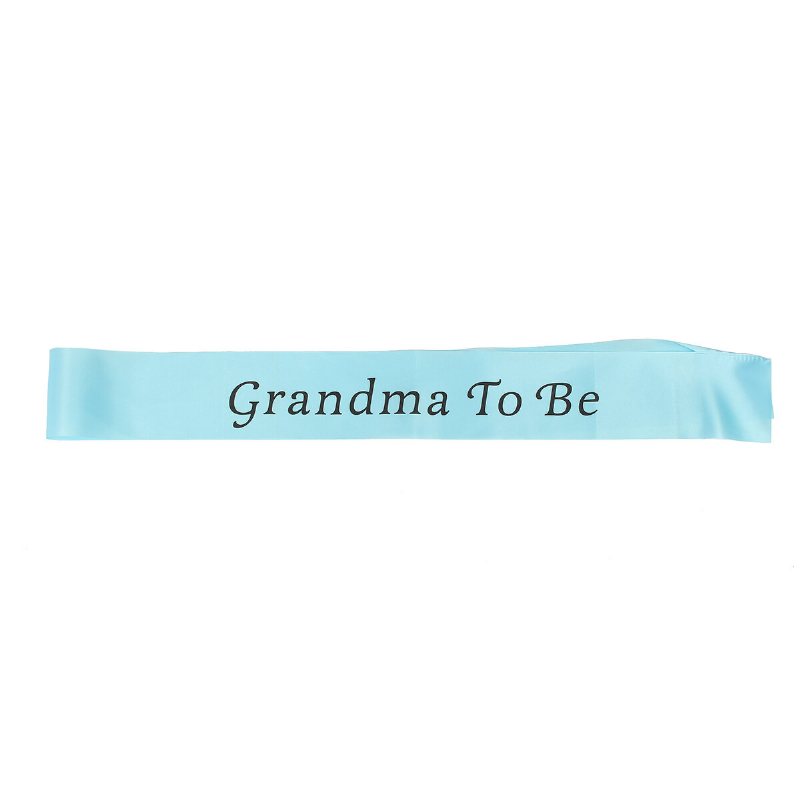 Färger Baby Shower Party Satin Sash Banner Band Ny Mamma Att Vara/mormor/tant/barnflicka