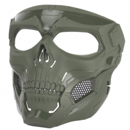 Halloween Skull Tactical Airsoft Mask Paintball Cs Military Protective Helmet