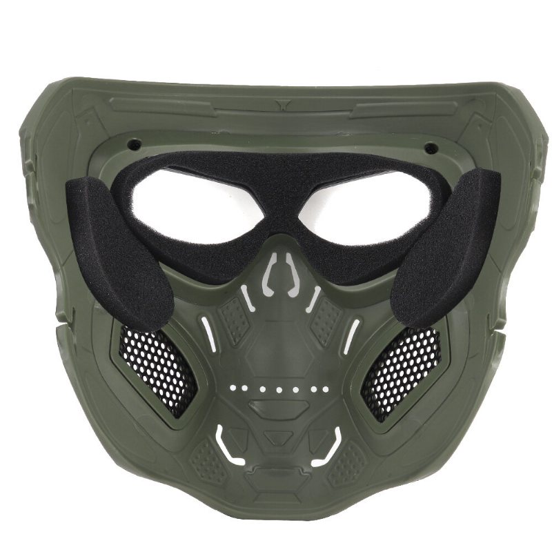 Halloween Skull Tactical Airsoft Mask Paintball Cs Military Protective Helmet