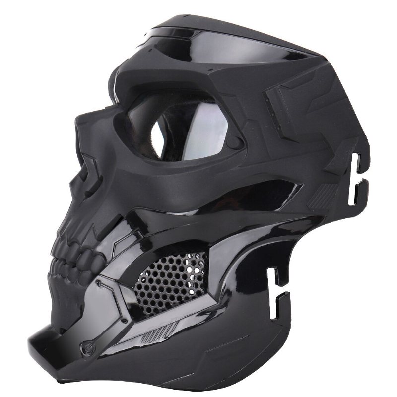 Halloween Skull Tactical Airsoft Mask Paintball Cs Military Protective Helmet