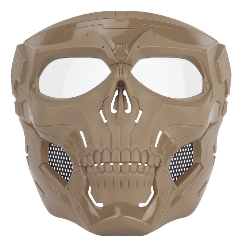 Halloween Skull Tactical Airsoft Mask Paintball Cs Military Protective Helmet