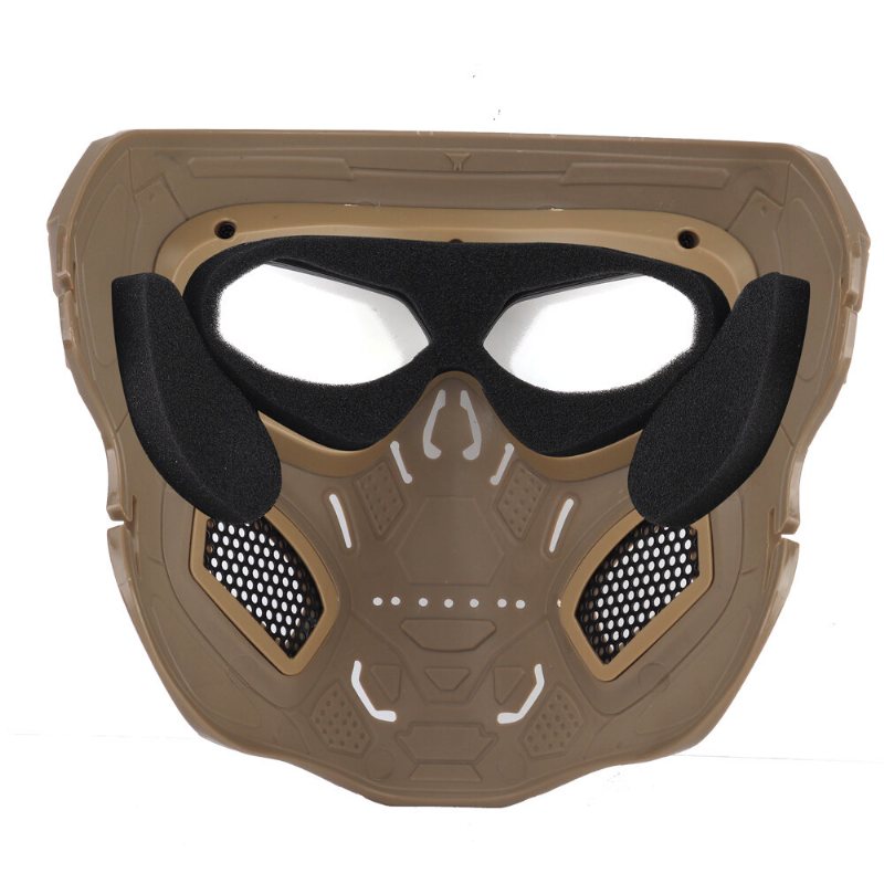 Halloween Skull Tactical Airsoft Mask Paintball Cs Military Protective Helmet