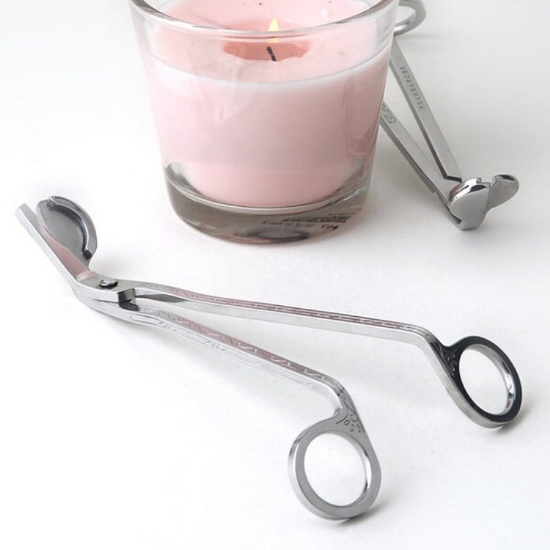 Rostfritt Stål Candle Wick Oljelampor Trim Trimmer Sax