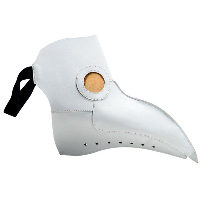 Steampunk Plague Doctor Mask Fågelnäbb Halloween Prop Cosplay Punk Gothic Masker