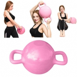 0-12lb Water Kettlebell Justerbar Hantel Dubbla Handtag Pilates Kroppsformningsutrustning Styrketräning Yoga Fitness