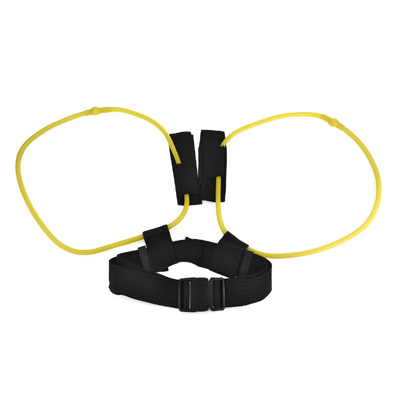 10-40lbs Pedal Resistance Band Kvinnor Höfttränare Bältesband Gum Workout Fitness Body Glute Muscles Trainer