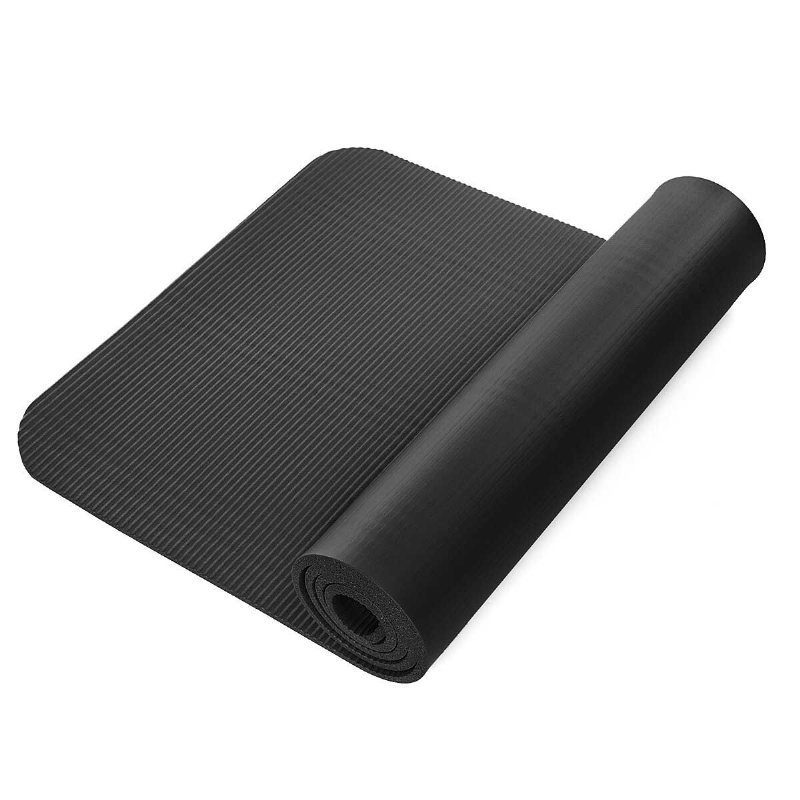 10mm Tjocklek Yogamattor Halkfria Smaklösa Fitness Pilates Mat Hemgym Sportkuddar