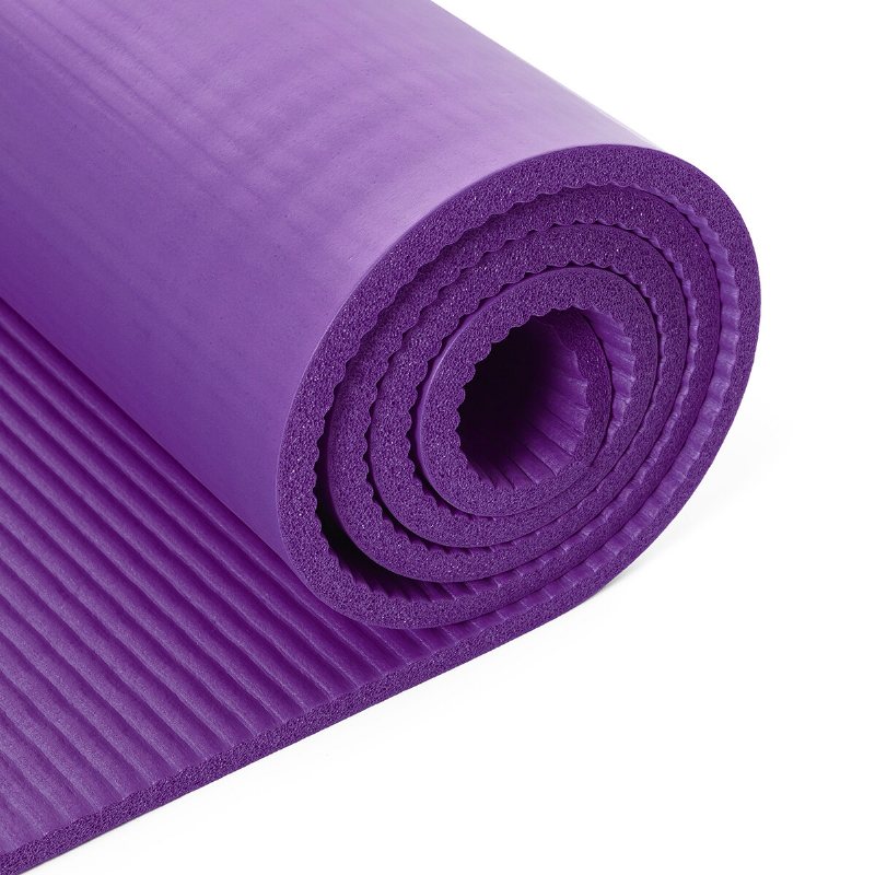 10mm Tjocklek Yogamattor Halkfria Smaklösa Fitness Pilates Mat Hemgym Sportkuddar