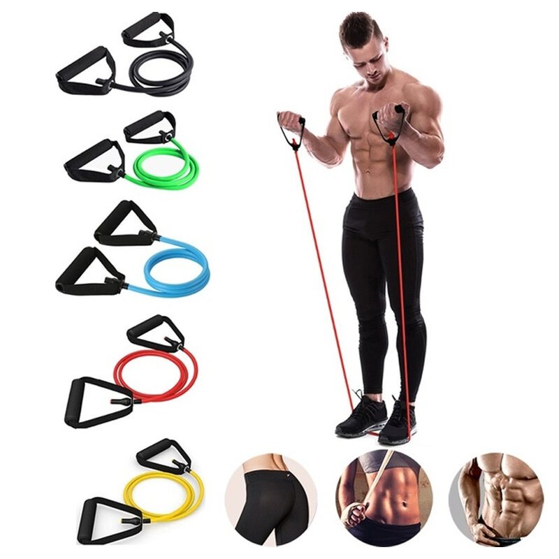 25ib Resistance Bands Hem Multi-function Ben Arm Expansion Styrketräning Elastiskt Yoga Band