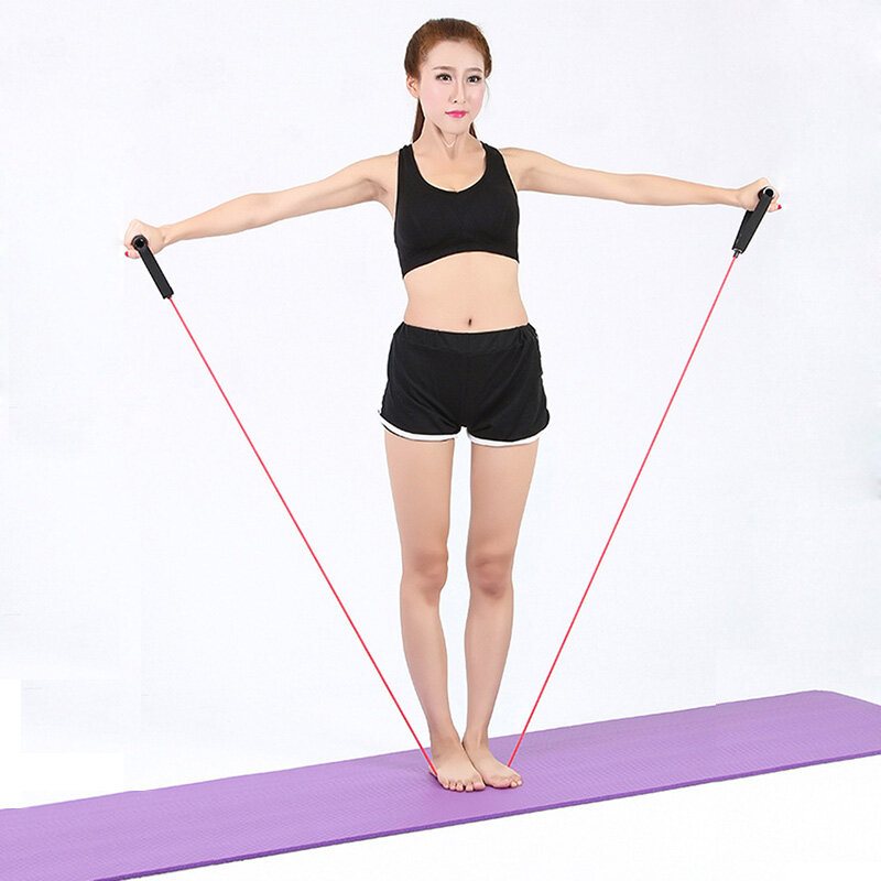 25ib Resistance Bands Hem Multi-function Ben Arm Expansion Styrketräning Elastiskt Yoga Band