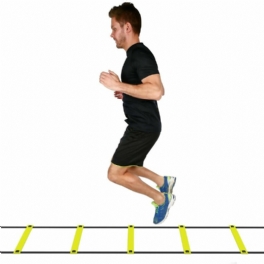 3/4/5/6/7/8/10m 6-20 Rung Speed Fitness Agility Ladder Fotboll Basket Träning Träningsverktyg