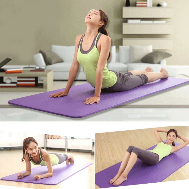 3 St/set Body Shaping Fitness Yogaboll + Yogamatta Pad + Pedaldragare Latex Buktränare