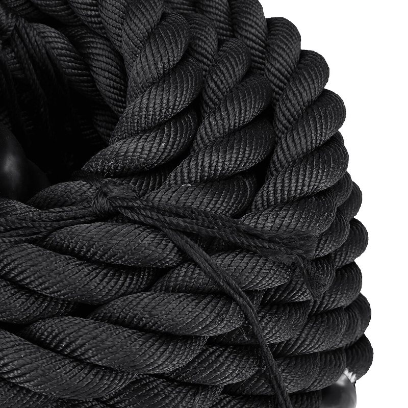 38mmx9/12/15m Heavy Battle Rope Fitness Klättring Styrketräning Undulation Träningsverktyg