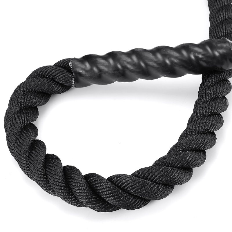 38mmx9/12/15m Heavy Battle Rope Fitness Klättring Styrketräning Undulation Träningsverktyg