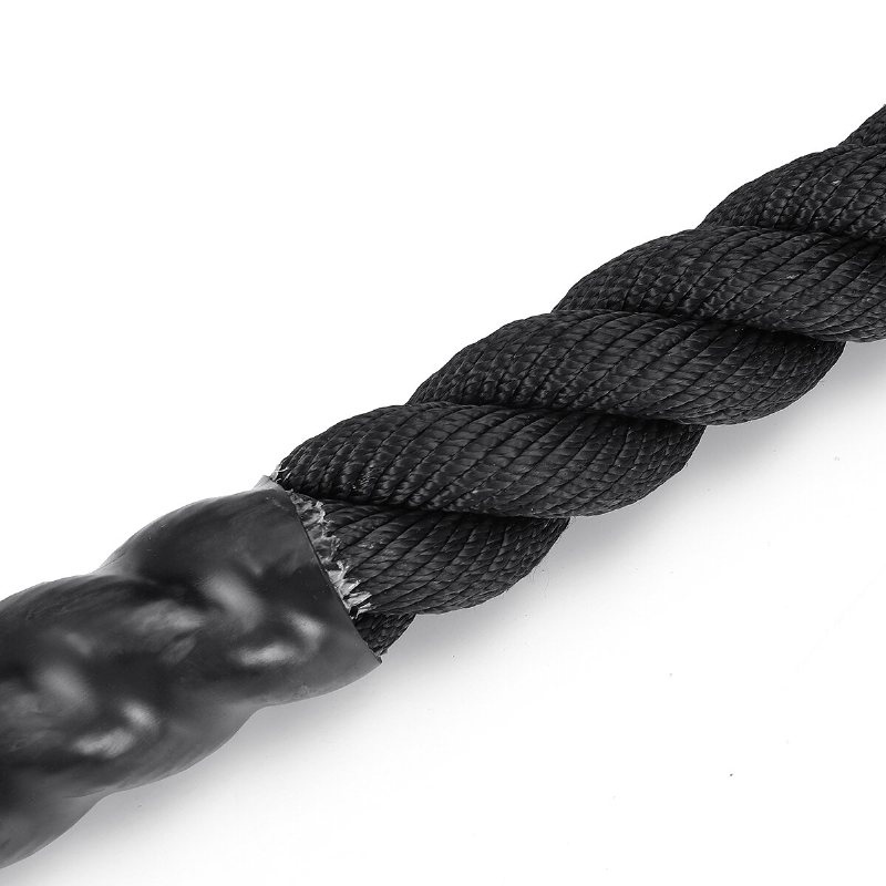 38mmx9/12/15m Heavy Battle Rope Fitness Klättring Styrketräning Undulation Träningsverktyg