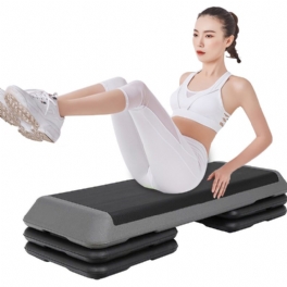 4 Risers 110cm Aerobic Exercise Step Stepper Workout Konditionsträningsbänk