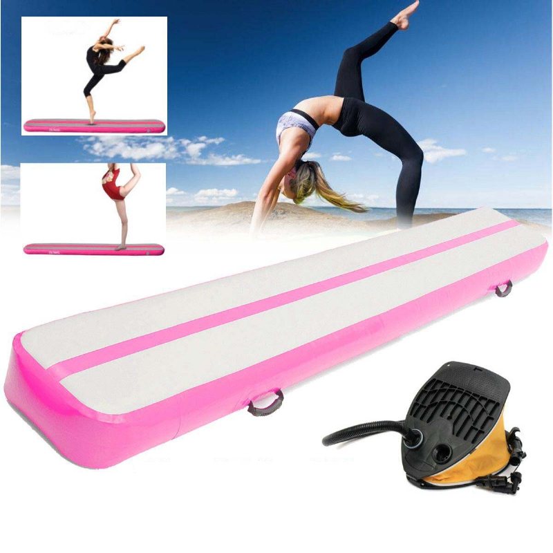 40cm*5m*10cm Uppblåsbar Air Balance Beam Träningsmatta Air Tumbling Track Gym-matta