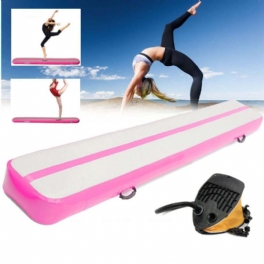 40cm*5m*10cm Uppblåsbar Air Balance Beam Träningsmatta Air Tumbling Track Gym-matta