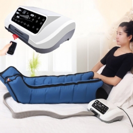 40w 8 Växlar 6 Lägen Ben Arm Midjemanschett Massager Luftkompression Fysioterapi Eldre Hem Elektrisk Fitness Avslappnande Smärtlindring Maskin