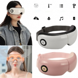 4d Eye Massager 3 Lägen Usb Elektrisk 180° Hopfällbar Ögonvårdsmassage Shiatsu Massage Musik Rhythm Eyes Protector