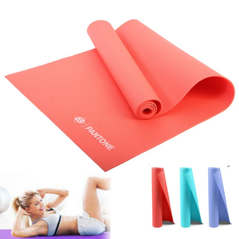 4mm Thicken Anti-sladd Sports Fitness Yogamatta Eva Bekväm I Skum För Home Gym Yoga Pilates