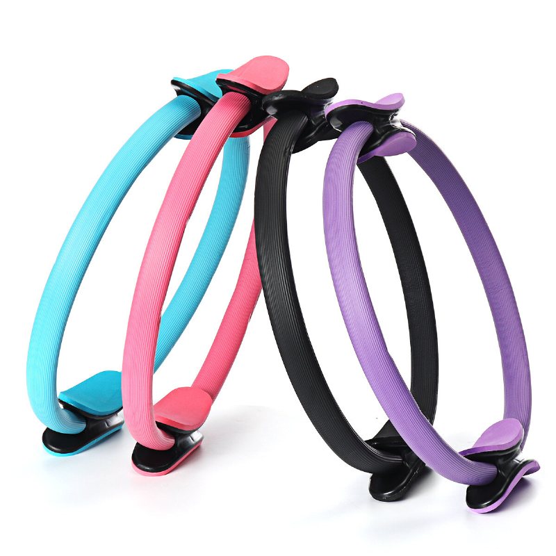 5 St Mix Resistance Bands Pilates Ring Elastiskt Band Fitness Yoga Träningsverktyg