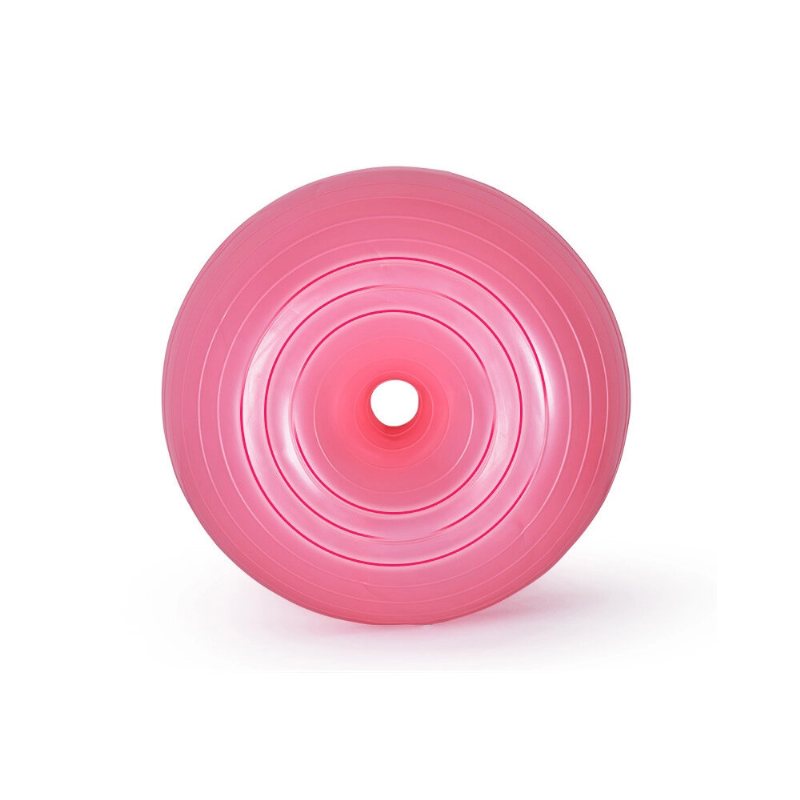 50 cm Yogabollar Donut Träning Anti-burst Bola Fitness Anti-slip Gym Pilates Massageboll Med Pump