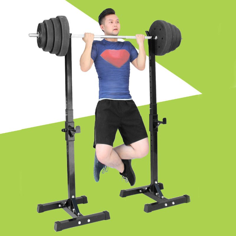 500 Kg Max Belastning Justerbart Skivstativ Multifunktions Squat Rack Hemgym Tyngdlyftspress