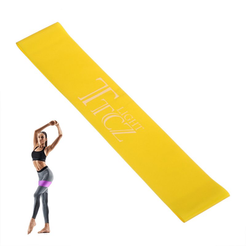 500x50x0.45 mm 12lb Resistance Bands Naturlig Latex Träningsband Pilates Flexbands Home Fitness