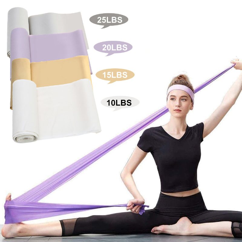 5m Yoga Resistance Bands Gym Träning Hem Fitness Elastiskt Band